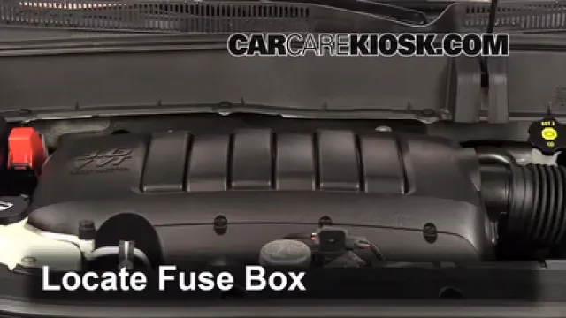2012 Chevrolet Traverse LS 3.6L V6 Fusible (motor) Cambio